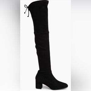 Stuart Weitzman Genna 60 Over the Knee Boots Black